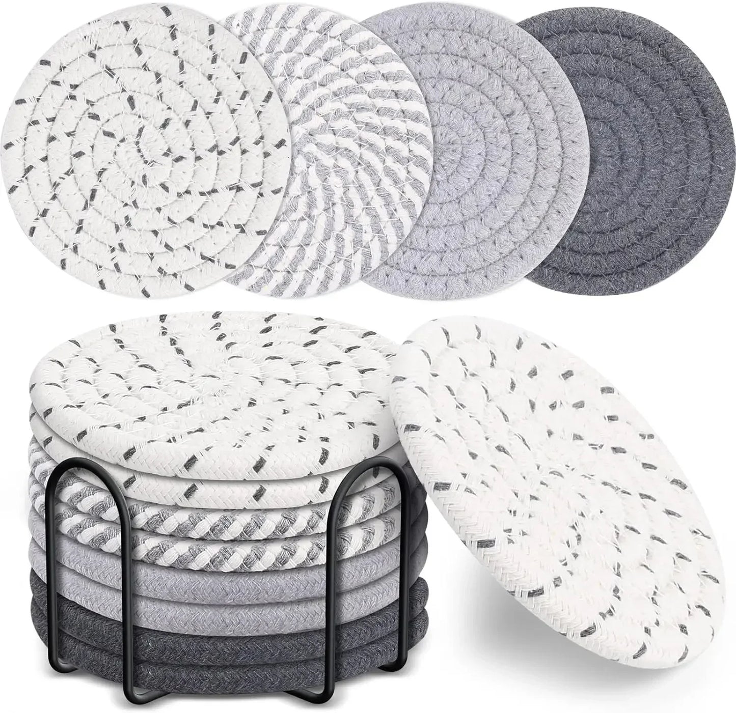 BohoWeave Cotton Coasters