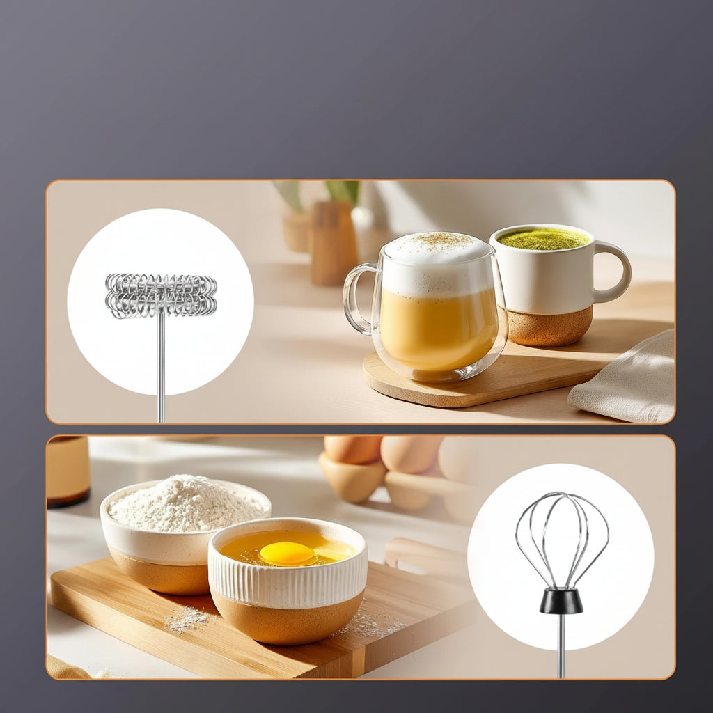 VelvetFoam Handheld Coffee Frother