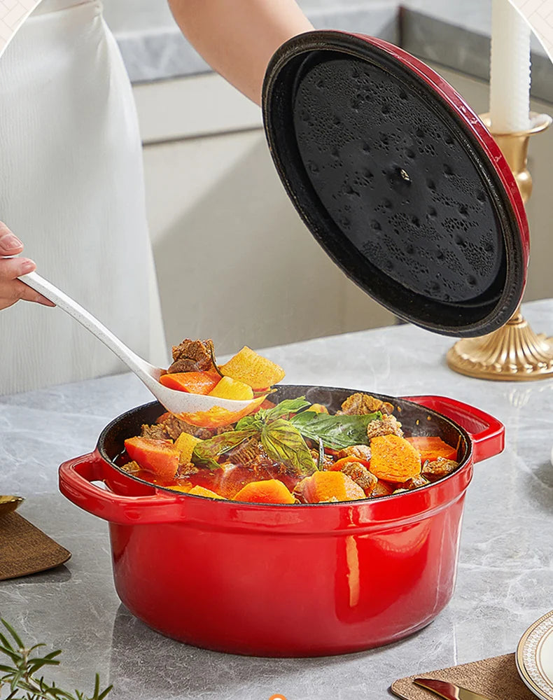 RoyalFlame Enamel Cooking Pot