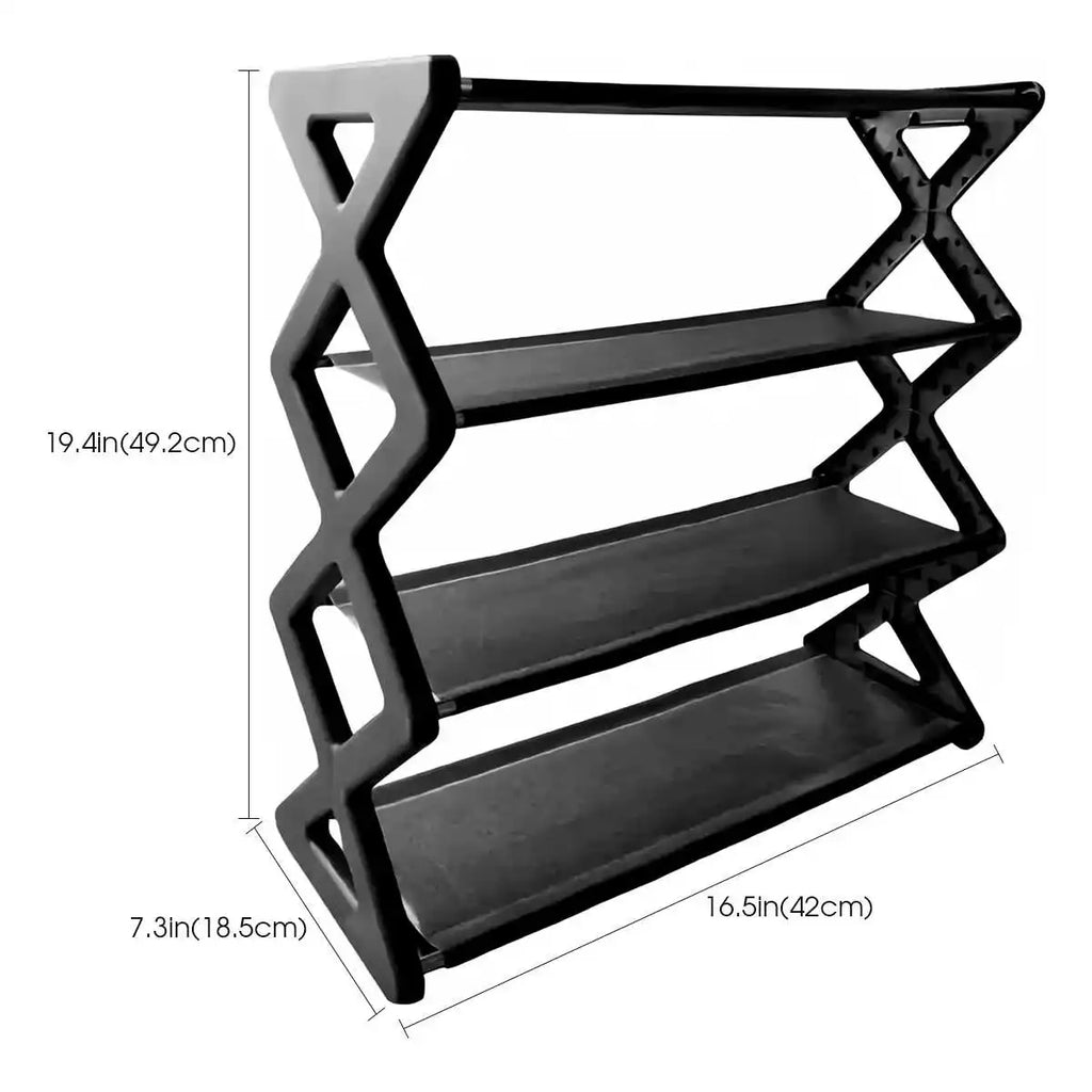 Sapateira ShoeFlex™ de 4 Níveis com Estrutura em X