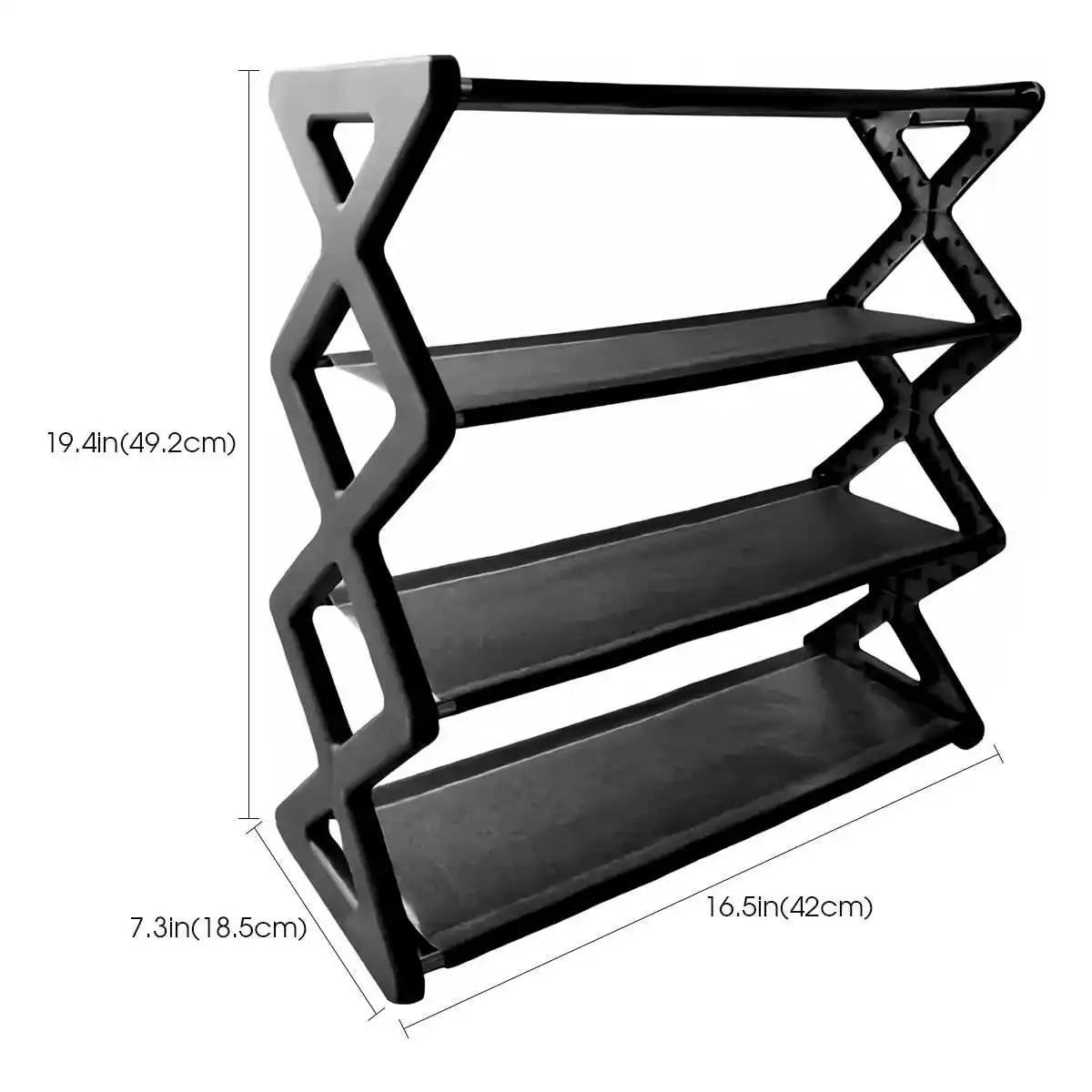 Sapateira ShoeFlex™ de 4 Níveis com Estrutura em X