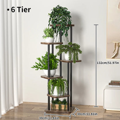 GreenVista Plant &amp; Storage Shelf – Stylish 8-Tier Organisation for Modern Living