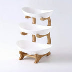 EleganceTier Fruit &amp; Treat Stand – Serve with Style and Sophistication Megarb