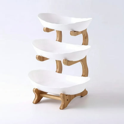 EleganceTier Fruit & Treat Stand – Serve with Style and Sophistication