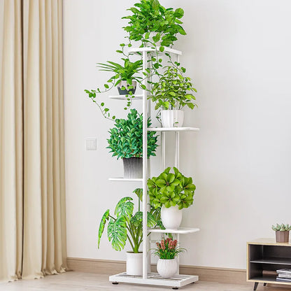 BloomTower 6-Tier Plant Stand – Elegant Vertical Display for Your Indoor &amp; Outdoor Garden