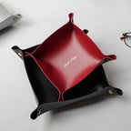 NordiLuxe™ Leather Valet Tray