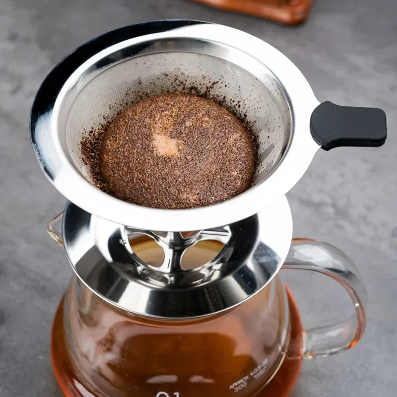 BaristaFlow Double Mesh Dripper – Brew Like a True Coffee Connoisseur