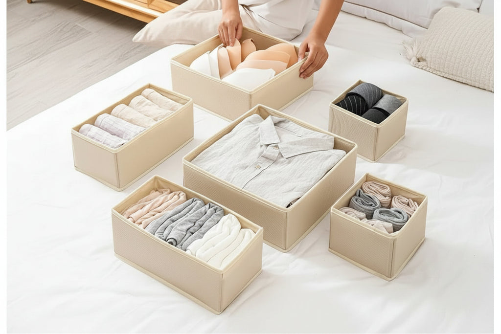ClosetNest™ 6/12-Piece Underwear Organiser Set